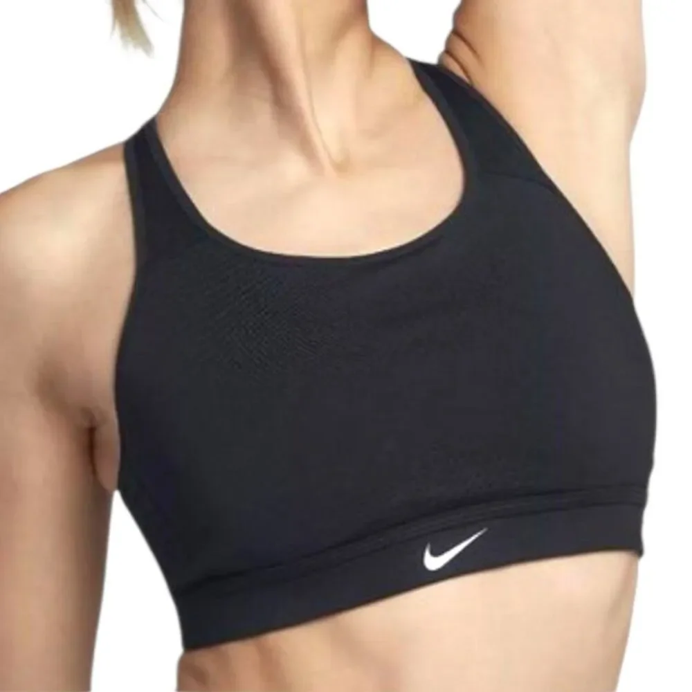 Nike Sports Bra Womens Medium Black Impact High-Support Compression Dri-FIT